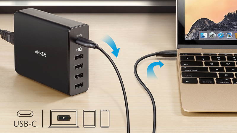 Anker 60W USB-C 5-Port Charging Station, $40 with code ANKER567